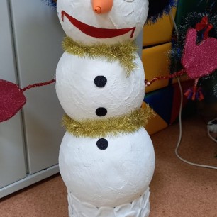 Вася - снеговик!