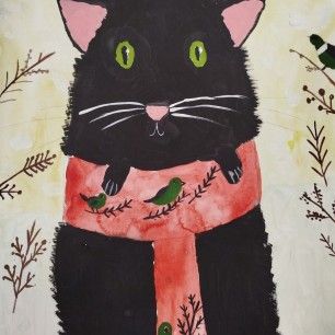 "Зимний кот"