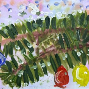 Новогодняя веточка