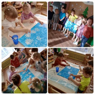 Хоровод снежинок