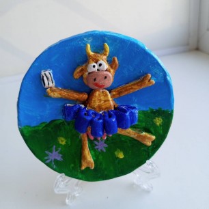 Всем дает здоровье молоко коровье