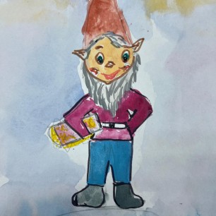 "Гном Умник из "белоснежки и 7 гномов"