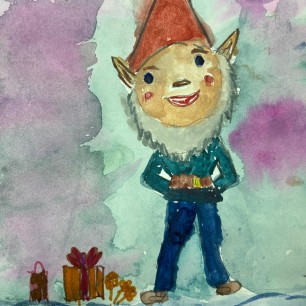 "Гном Простак из "белоснежки и 7 гномов"