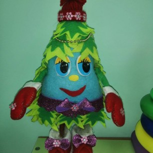 Ёлочка красавица.