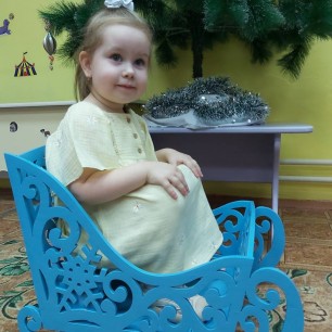 Сани " Снежной королевы"