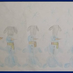 Парад снеговиков