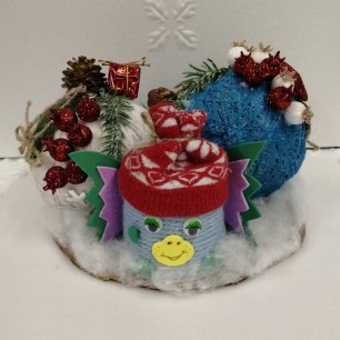 "Настольная новогодняя композиция"