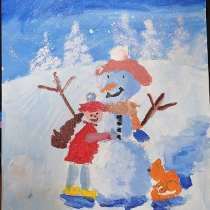 "Мой друг Снеговик"