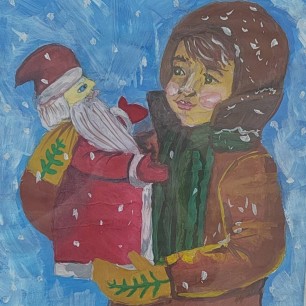 " Подарок для Деда Мороза!"