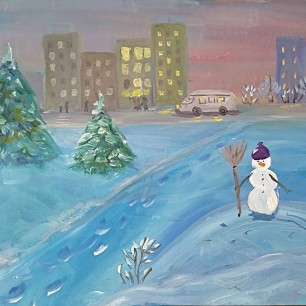 "Зима в городе"