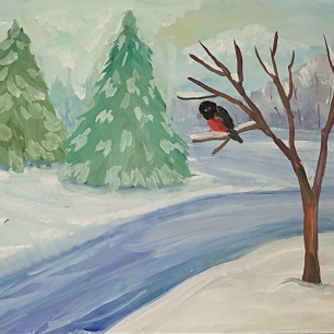 "Зимнее утро"