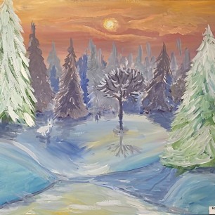 "Красота зимнего леса"