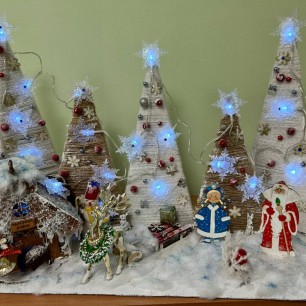 Лес чудес и зимней сказки