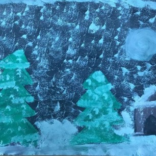 Зимний вечер