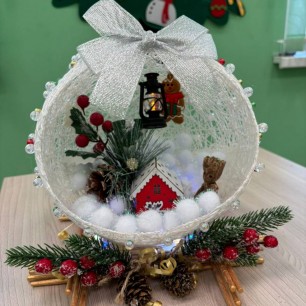 Новогодняя избушка
