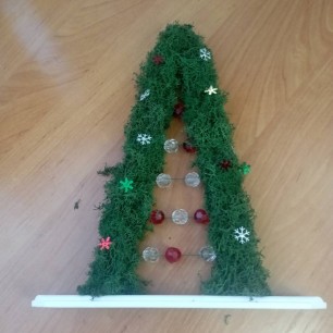 И вот она нарядная