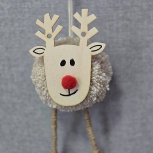 Елочная игрушка "Олененок"