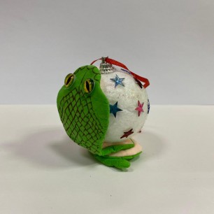 Елочная игрушка "Символ года - Змея"