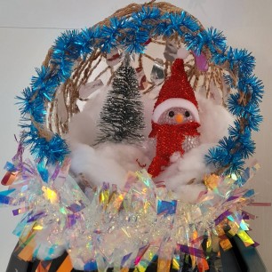 Домик для снеговика