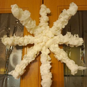 Пушистая снежинка