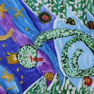 "Змея - символ года"