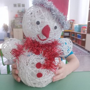 Мой друг снеговик