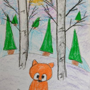 Зима в лесу