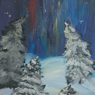 "Зимний лес"