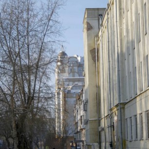 Зимний город