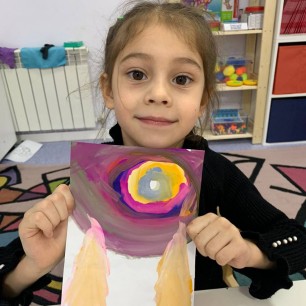 "Елки в лунном свете"