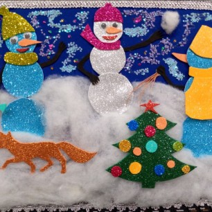 "Весёлые снеговички"