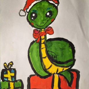 "Змейка с подарками"