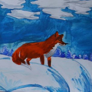 "Лиса в лесу"