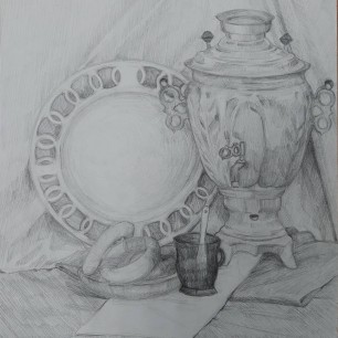 "Натюрморт с самоваром"