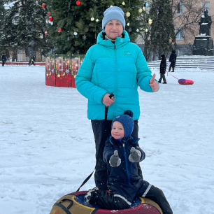 «Зимний выходной с бабушкой»