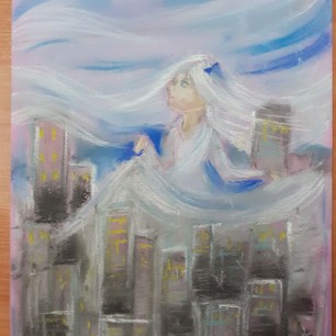 Зима над городом