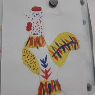 Филимоновская игрушка "Петушок"