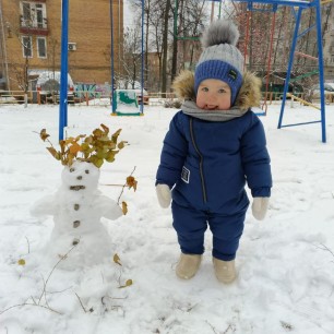 "Мой первый снеговик"