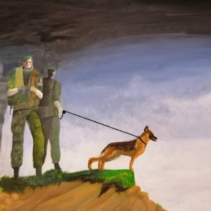 Собака-спасатель сквозь беды пройдёт, Не бросит в окопе, взрывчатку найдёт. Цените друзей, скоротечна их жизнь, И станет Победа одной на двоих!