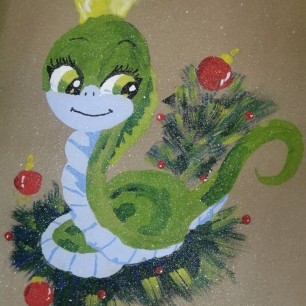 "Новогодняя змейка"