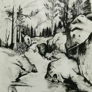 Река в горах