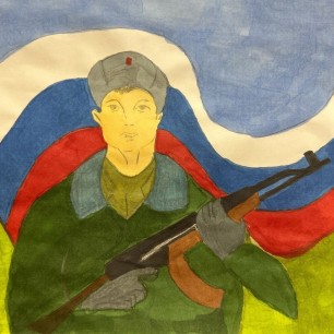 пограничник на границе