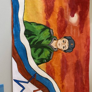 Мой папа-мой защитник