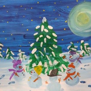 "ХОРОВОД СНЕГОВИКОВ"