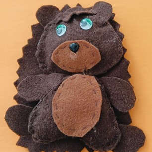 Мягкая игрушка "Ёжик"