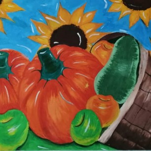 Яркие краски осеннего урожая