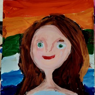 Милой мамочки портрет