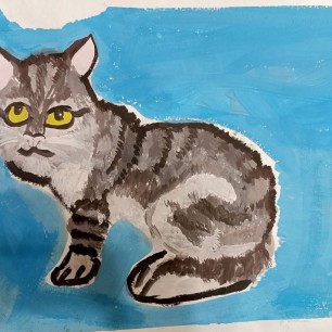 Мой кот Мурзик