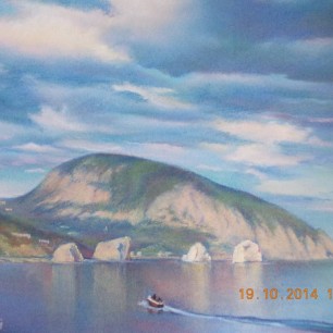 "Морской пейзаж. Гурзуф"