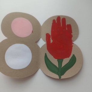 Открытка маме